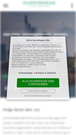 Vorschau der mobilen Webseite hrsm.de, Hahnenberger GmbH & Co. Versicherungsmakler KG