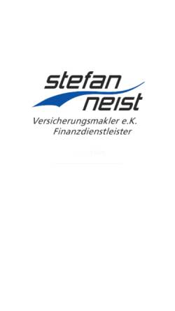 Vorschau der mobilen Webseite www.sn-v.de, Stefan Neist - Versicherungsmakler und Finanzdienstleister e.K.