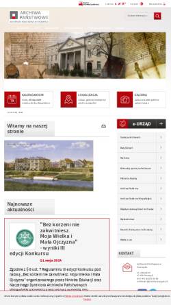 Vorschau der mobilen Webseite www.przemysl.ap.gov.pl, Staatsarchiv in Przemysl