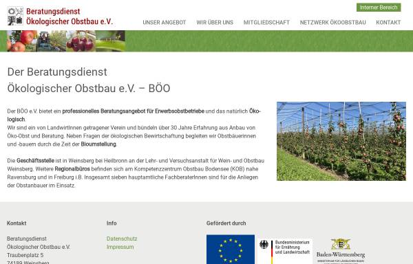 Beratungsdienst Ökologischer Obstbau e.V.