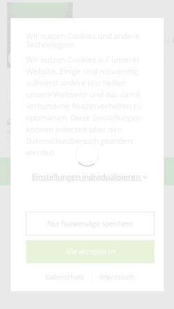 Vorschau der mobilen Webseite www.obstbau.de, Klaus Ganter KG
