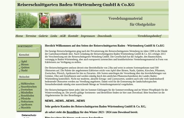 Reiserschnittgarten Weinsberg GmbH