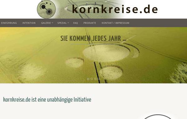 Vorschau von www.kornkreise.de, www.Kornkreise.de