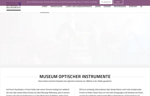 Vorschau von www.musoptin.com, Museum optischer Instrumente