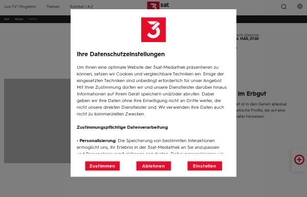 Vorschau von www.3sat.de, Nano - Die Welt von morgen