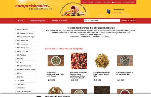 Vorschau von www.nur-kleine-preise.de, Nur-kleine-Preise.de, Udo Heimes