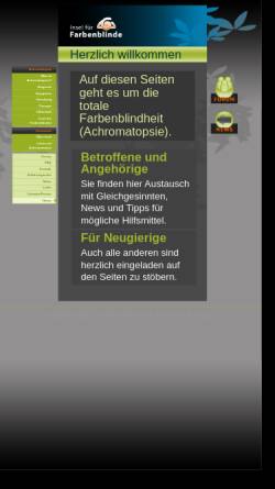 Insel für Farbenblinde