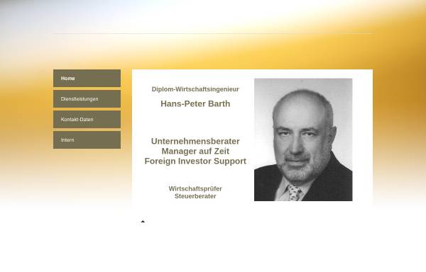 Vorschau von www.hpb-consult.de, Hans-Peter Barth
