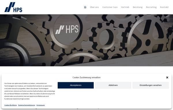 Vorschau von hpsolutions.de, High Performance Solutions GmbH