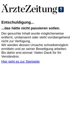 Ärztezeitung Online: Beiträge zum Thema Krebs
