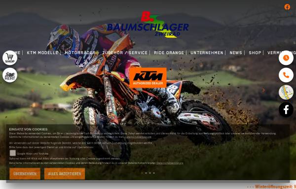 Vorschau von www.baumschlager.at, KTM - Baumschläger