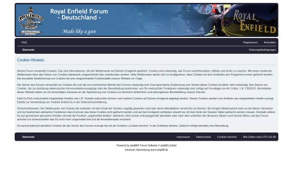 Vorschau von www.royal-enfield-forum.de, Royal Enfield Forum