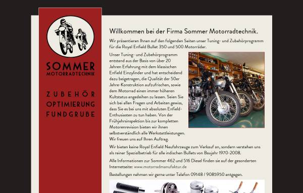 Sommer-Motorradtechnik - Royal-Enfield.de