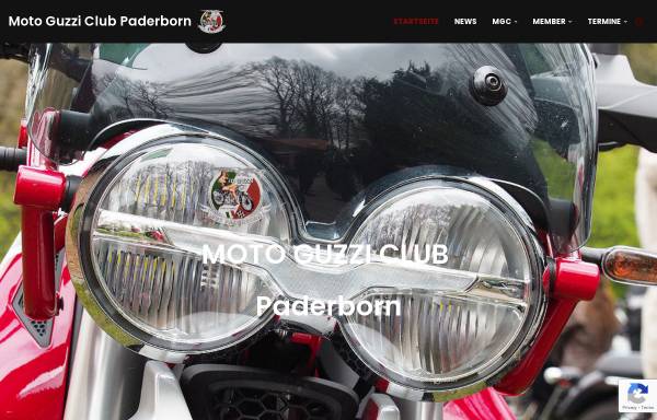 Vorschau von mgc-paderborn.de, Moto Guzzi Club Paderborn