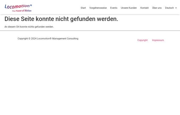 Vorschau von www.lomn.de, Locomotion Management Consulting - Renate Becker