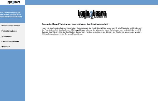 Login2Learn - Software für Arbeitssicherheit