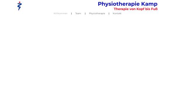 Vorschau von www.physio-kamp.de, Physiotherapie Kamp