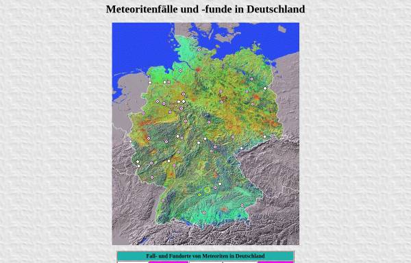 Vorschau von www.astroamateur.de, Meteoriten