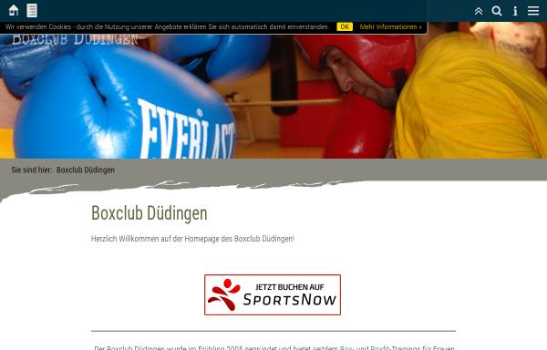 Vorschau von www.boxclub-duedingen.ch, Boxclub Düdingen