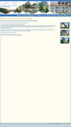 Vorschau der mobilen Webseite www.ferienwohnung-alpenblick.de, Ferienwohnung Alpenblick