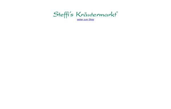 Vorschau von www.steffis.de, Steffi's Kräutermarkt, Jürgen Steffan