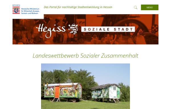 Vorschau von www.hegiss.de, HEGISS - Hessische Gemeinschaftsinitiative soziale Stadt e.V.