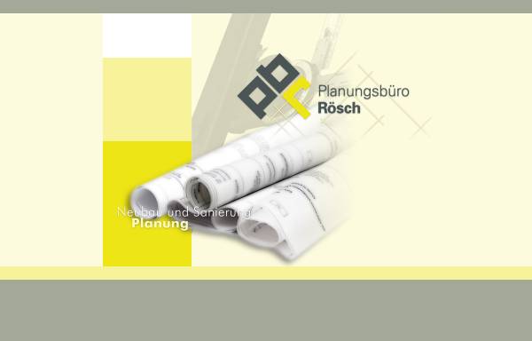 Vorschau von www.planungsbuero-roesch.de, Rösch, Thomas