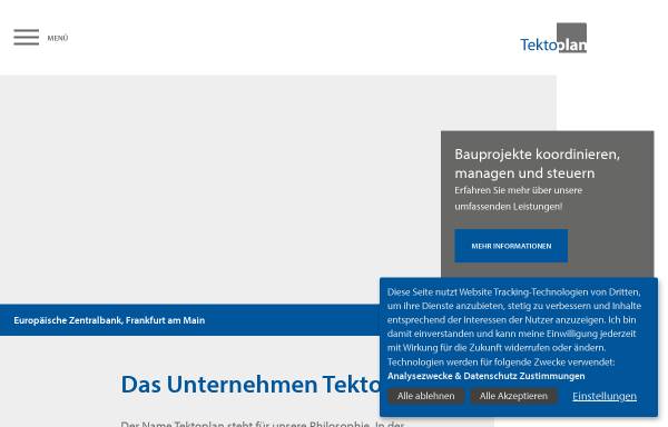 Vorschau von www.tektoplan.com, Schütz und Stock Partnerschaft, Tektoplan