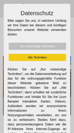 Vorschau der mobilen Webseite www.sib-gmbh.de, SiB Ingenieurgesellschaft mbH