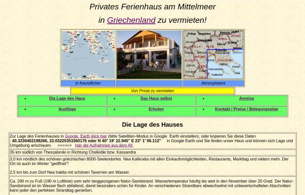 Privates Ferienhaus am Mittelmeer