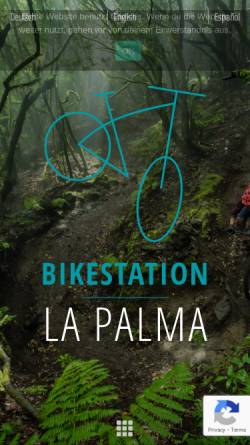 Vorschau der mobilen Webseite www.bike-station.de, Bike-Station auf La Palma