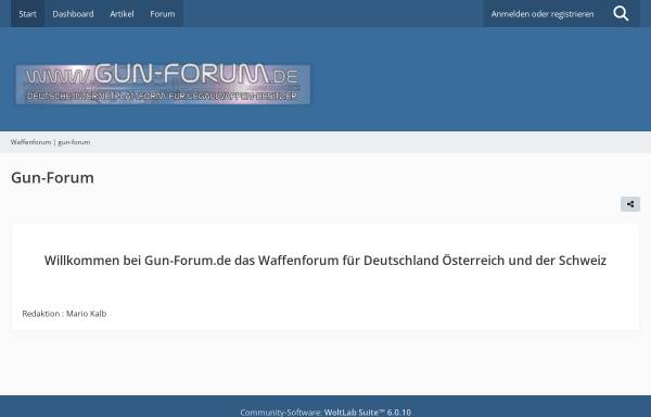 Vorschau von www.gun-forum.de, Gun-Forum