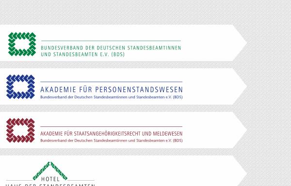 Bundesverband der Deutschen Standesbeamtinnen und Standesbeamten e.V. (BDS)