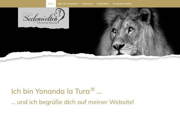 Vorschau von www.tierkommunikation-rancke.de, Seelenwelten - Tierkommunikation Rancke