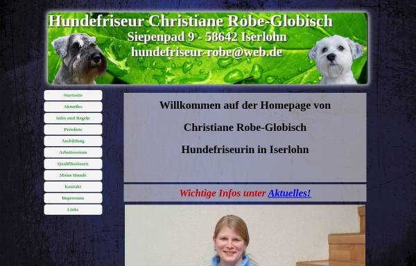 Vorschau von www.christiane-robe.de, Christiane Robe