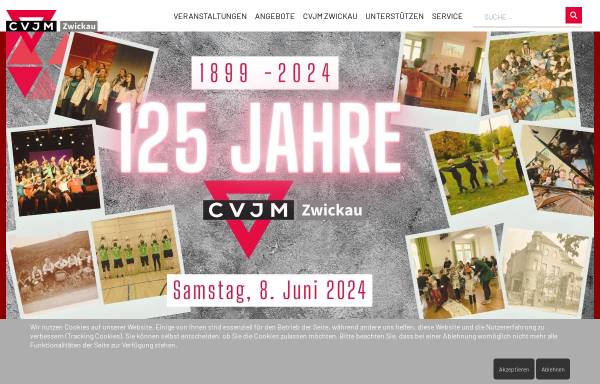 Vorschau von www.cvjm-zwickau.de, CVJM Zwickau e.V.