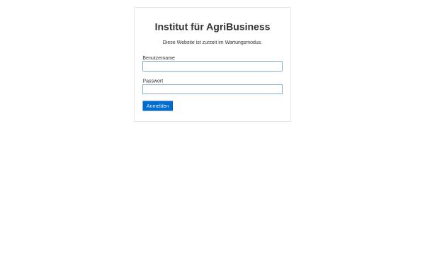 Vorschau von www.agribusiness.de, Institut für Agribusiness