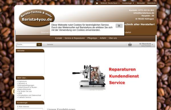 Vorschau von espresso-systems.de, Espresso-Systems,Karsten Rademann