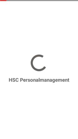 Vorschau der mobilen Webseite www.hsc-personal.de, HSConsulting