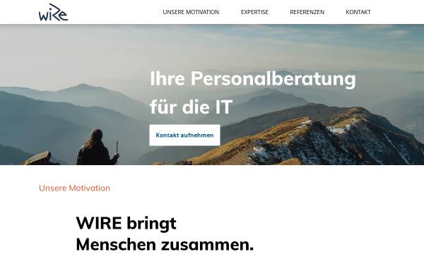 Vorschau von wirepersonalberatung.de, Wire GbR