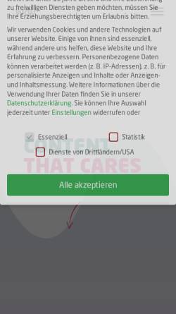 Vorschau der mobilen Webseite www.abenteuer-reisen.de, Abenteuer und Reisen