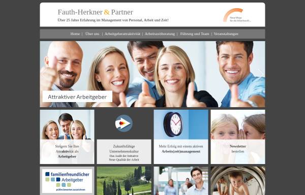 Vorschau von www.arbeitswelt.de, Fauth-Herkner & Partner