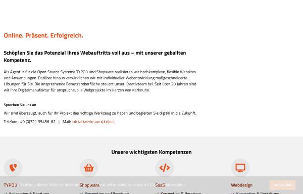 Vorschau von werkraum.net, Werkraum Architektur und neue Medien GmbH