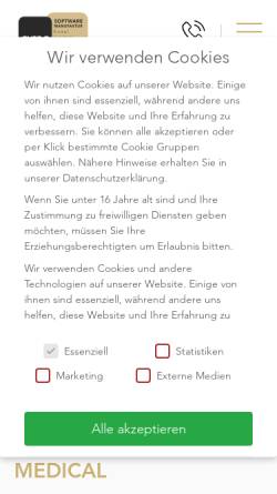 Vorschau der mobilen Webseite www.gms.info, GMS Hutter GmbH & Co KG