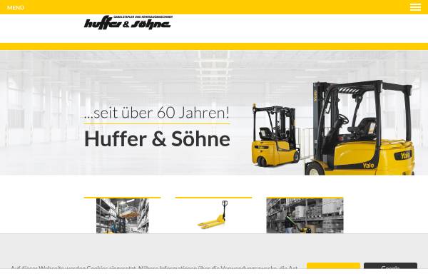 Vorschau von www.huffer.de, Huffer und Söhne GmbH