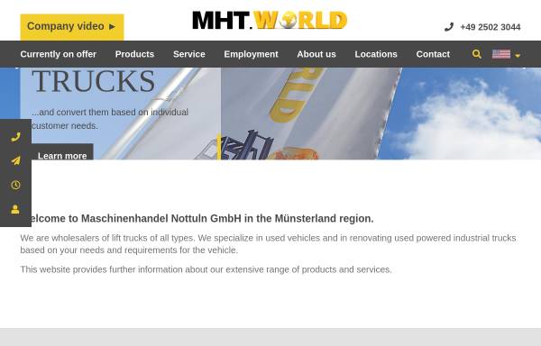 Vorschau von www.maschinenhandel-nottuln.de, Maschinenhandel Nottuln GmbH