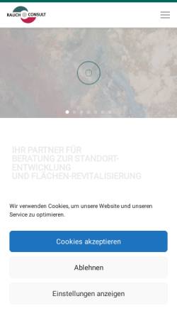 Vorschau der mobilen Webseite www.rauch-consult.de, Rauch Consult GmbH