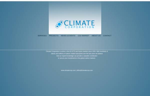 Vorschau von climatecorp.eu, Climate Corporation by Novoszad & Winzer OEG