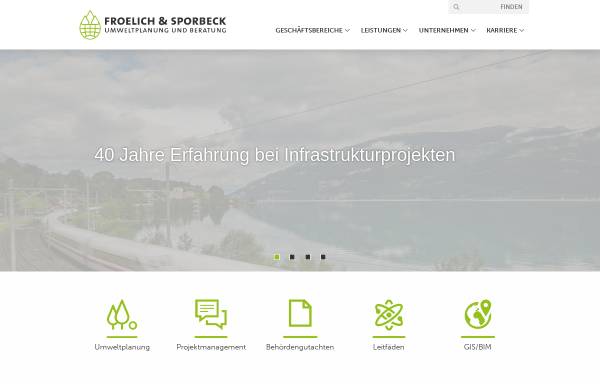 Vorschau von www.froelich-sporbeck.de, Froelich & Sporbeck GmbH & Co. KG