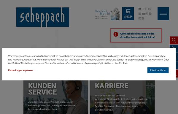 Josef Scheppach Maschinenfabrik GmbH & Co